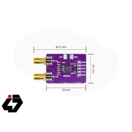 ماژول تشخیص اتلاف و فاز AD8302