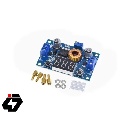 ماژول مبدل DC-DC کاهنده XL4015 دارای نمایشگر