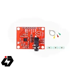 ماژول سنسور الکتروکاردیوگرافی ECG - ضربان قلب AD8232 به همراه پراب