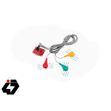 ماژول سنسور الکتروکاردیوگرافی ECG - ضربان قلب AD8232