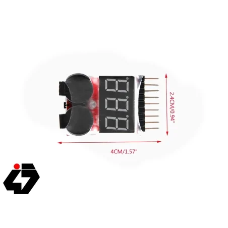 قیمت نمایشگر و مانیتورینگ ولتاژ باتری مجهز به آلارم هشدار