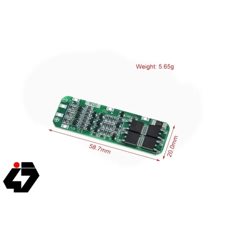 ماژول محافظ شارژ باتری لیتیومی 3 سل