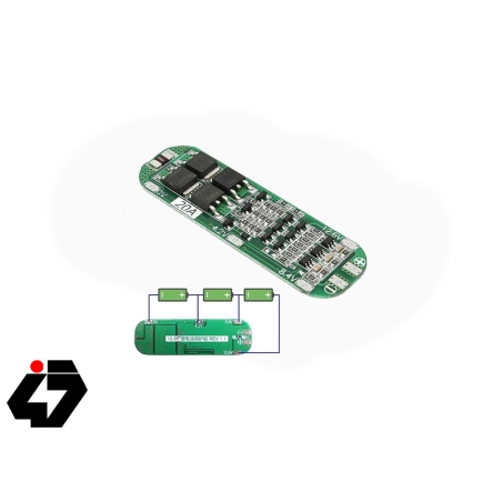 قیمت ماژول محافظ شارژ باتری لیتیومی 3 سل 20A
