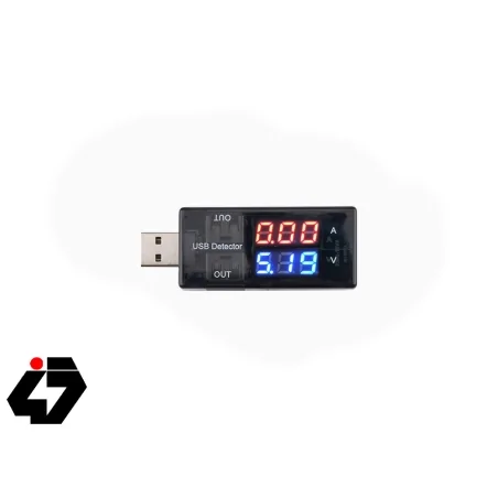 ماژول تستر و مانیتورینگ شارژ دو خروجی USB Tester Detector