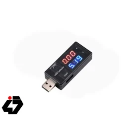 ماژول تستر و مانیتورینگ شارژ دو خروجی USB Tester Detector