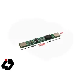 محافظ Overcharge و Discharge تک سل باتری های لیتیومی 2.5 آمپر