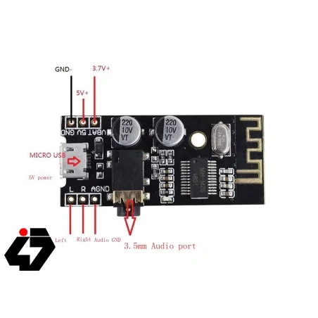 ماژول بلوتوث صوتی MH-M28 دارای جک هدفون