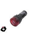چراغ سیگنال بازردار AC220V قرمز گرد مدل AD16-22SM
