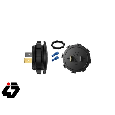 ولتمتر روپنلی قرمز گرد