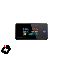 پاورمتر تک فاز 20A با نمایشگر رنگی مدل KWS-AC300