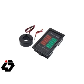 ولتمتر و آمپرمتر رو پنلی AC500V-100A مدل D85-5035VA