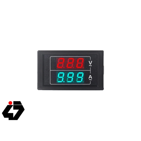 ولتمتر و آمپرمتر رو پنلی AC500V-100A مدل D85-5035VA