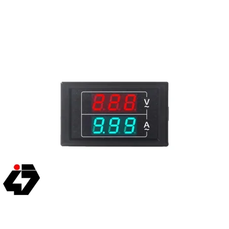 ولتمتر و آمپرمتر رو پنلی AC500V-100A مدل D85-5035VA