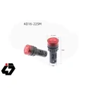 چراغ سیگنال بازردار AC220V قرمز گرد مدل AD16-16SM