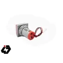 ولتمتر، آمپرمتر و فرکانس متر چراغ سیگنالی قرمز مربعی مدل AD16-22VAHZS
