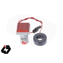 ولتمتر، آمپرمتر و فرکانس متر چراغ سیگنالی AC500V-100A-70Hz قرمز مربعی مدل AD16-22VAHZS