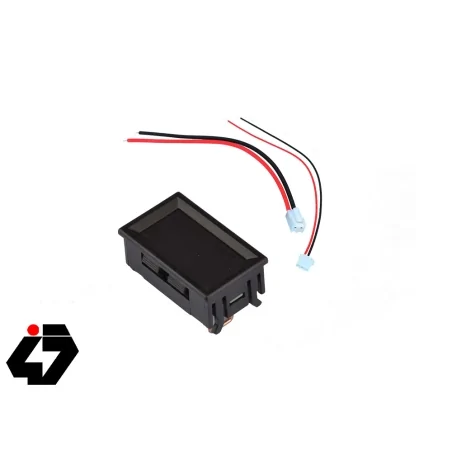 ولتمتر و آمپرمتر روپنلی دو رنگ قرمز و آبی مدل CX0143A