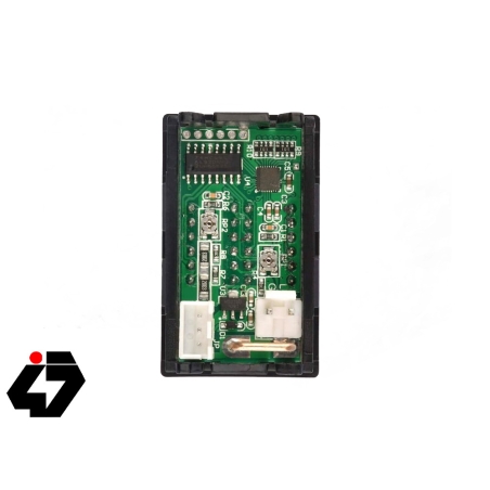 ولتمتر و آمپرمتر روپنلی دو رنگ قرمز و آبی مدل CX0143A