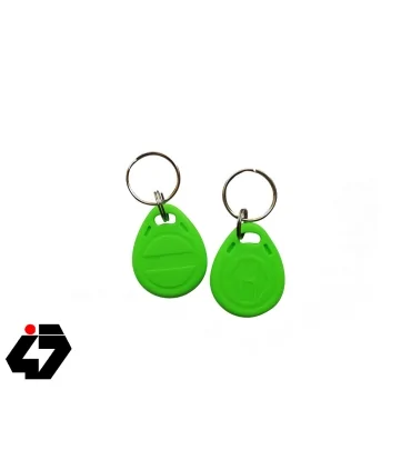 تگ RFID 125KHZ سبز مدل جاکلیدی