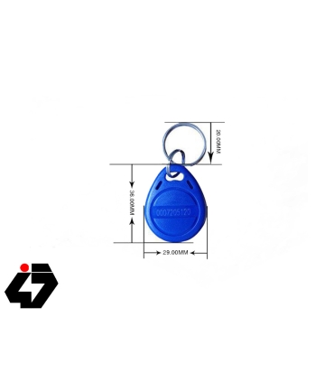 تگ RFID 125KHZ بنفش مدل جاکلیدی