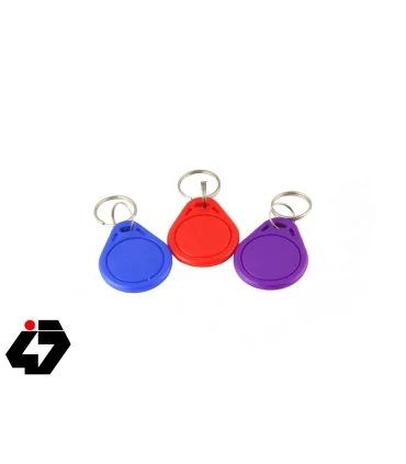 تگ RFID 125KHZ آبی مدل جاکلیدی