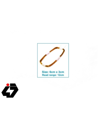آنتن RFID خارجی 345uH سایز 6x3cm