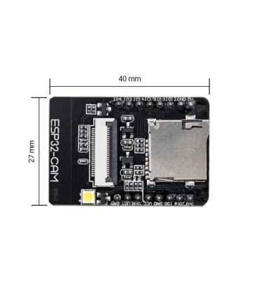 ماژول وای فای و بلوتوث ESP32-CAM با دوربین 2 مگاپیکسل OV2640