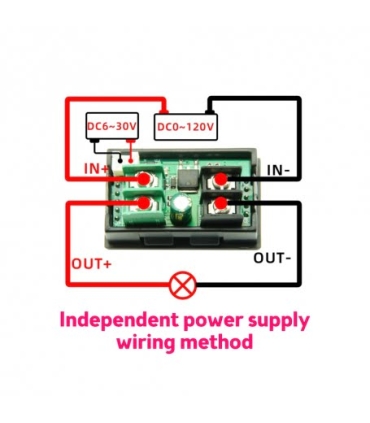 مولتی فانکشن روپنلی دیجیتالی 20 آمپر 120V با نمایشگر 1.14 اینچ رنگی
