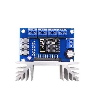 ماژول آمپلی فایر بلوتوثی 4x45W با تراشه TDA7388 ایرانیک