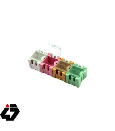 قیمت جعبه قطعات 31.5x25x21 SMD زرد