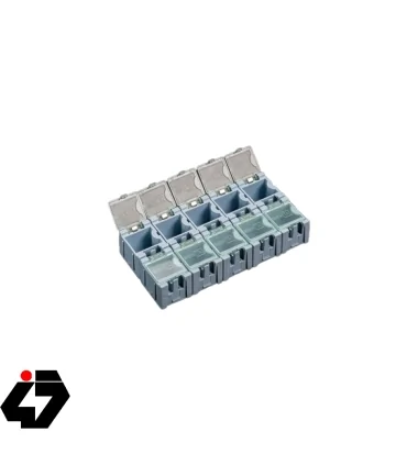 قیمت جعبه قطعات 31.5x25x21 SMD آبی