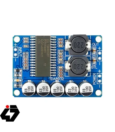 ماژول آمپلی فایر تک کاناله 35 وات TDA8932