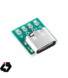 برد تبدیل برک اوت USB Type-C مادگی
