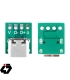 قیمت برد تبدیل برک اوت USB Type-C مادگی