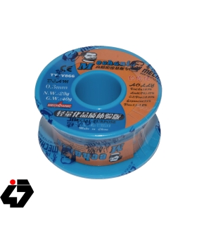 قیمت سیم لحیم 0.3mm 40gr مارک Mechanic