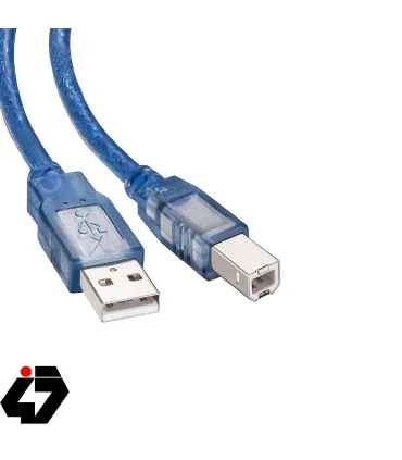 کابل USB A-B (پرینتری) شیلددار 30 سانتیمتری