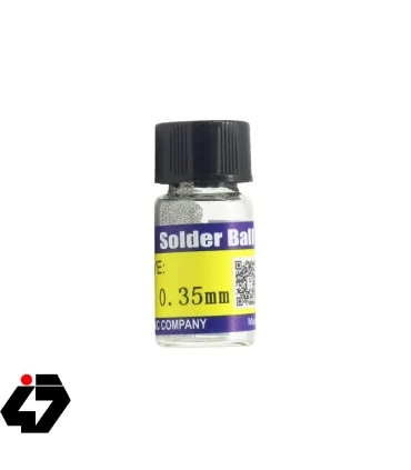 قیمت ساچمه قلع Solder Ball سایز 0.35 میلیمتر مارک Mechanic