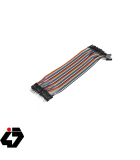 قیمت سیم جامپر نر به نر 20cm فلت 40 رشته