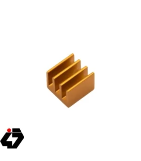 هیت سینک مخصوص پردازنده و تراشه های SMD رنگ طلایی سایز 7x7x6mm