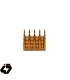 هیت سینک مخصوص پردازنده و تراشه های SMD رنگ طلایی سایز 14x14x7mm