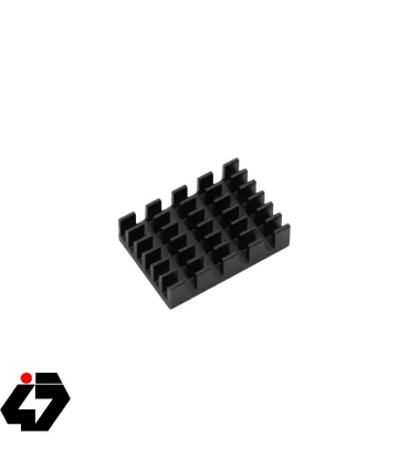 هیت سینک پردازنده و تراشه های SMD رنگ سیاه سایز 20x14x6mm