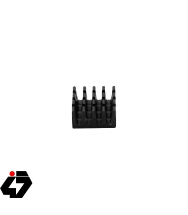هیت سینک مخصوص پردازنده و تراشه های SMD رنگ سیاه سایز 14x14x7mm