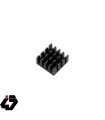 هیت سینک مخصوص پردازنده و تراشه های SMD رنگ سیاه سایز 14x14x7mm