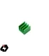 هیت سینک مخصوص پردازنده و تراشه های SMD رنگ سبز سایز 7x7x6mm