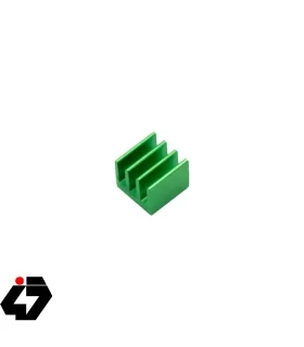 هیت سینک مخصوص پردازنده و تراشه های SMD رنگ سبز سایز 7x7x6mm