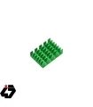 هیت سینک مخصوص پردازنده و تراشه های SMD رنگ سبز سایز 20x14x6mm