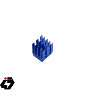 هیت سینک مخصوص پردازنده و تراشه های SMD آبی سایز 9x9x12mm