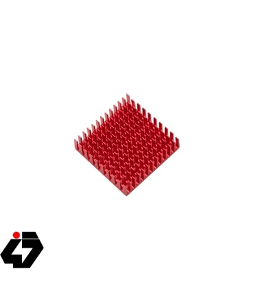 قیمت هیت سینک سایز 4x4cm مخصوص المان سردکننده رنگ قرمز
