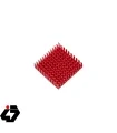 هیت سینک سایز 4x4cm مخصوص المان سردکننده رنگ قرمز
