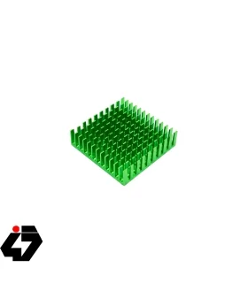 هیت سینک سایز 4x4cm مخصوص المان سردکننده رنگ سبز